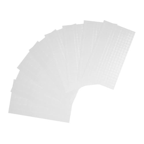 PRETYZOOM 10 Blatt Doppelseitige Schaumstoffklebestücke Selbstklebende Schaumstoffquadrate Weiche Rutschfeste Montagepads für Scrapbooking DIY Bastelbedarf Foto Klebeband Büro und Zuhause PRETYZOOM 10 Blatt Doppelseitige Schaumstoffklebestücke Selbstklebende Schaumstoffquadrate Weiche Rutschfeste Montagepads für Scrapbooking DIY Bastelbedarf Foto Klebeband Büro und Zuhause von PRETYZOOM