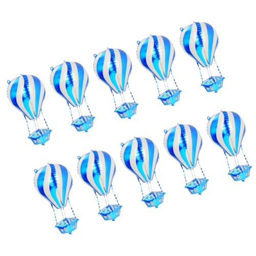 PRETYZOOM 10 Heißluftballons: Partyballons Aus Aluminiumfolie – Foto-requisite Für Geburtstagsfeiern – Für Geburtstage, Weihnachten, Babypartys, Hochzeitsdekoration PRETYZOOM 10 Heißluftballons: Partyballons Aus Aluminiumfolie – Foto-requisite Für Geburtstagsfeiern – Für Geburtstage, Weihnachten, Babypartys, Hochzeitsdekoration von PRETYZOOM
