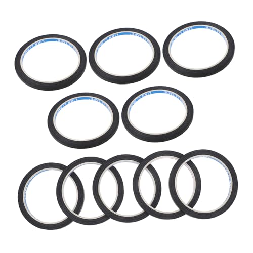 PRETYZOOM 10 Rollen Abdeckband Auto Klebeband Zum Lackieren Auto Abdeckpapier Malerband Lack Abdeckpapier Abdeckpapier Zum Lackieren Auto Lackband Strukturpapier Schwarz PRETYZOOM 10 Rollen Abdeckband Auto Klebeband Zum Lackieren Auto Abdeckpapier Malerband Lack Abdeckpapier Abdeckpapier Zum Lackieren Auto Lackband Strukturpapier Schwarz von PRETYZOOM