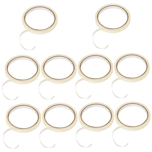 PRETYZOOM 10 Rollen Abdeckband Maskierung Auto-klebeband Malerband Künstlerband Farbband Auto -lackband Lieferungen Von Autolacken Papier Weiß PRETYZOOM 10 Rollen Abdeckband Maskierung Auto-klebeband Malerband Künstlerband Farbband Auto -lackband Lieferungen Von Autolacken Papier Weiß von PRETYZOOM