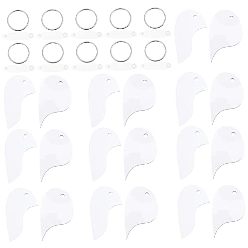 PRETYZOOM 10 Stück Herzförmige Schlüsselanhänger Set DIY Schlüsselringe für Kreative Schlüsseldekoration Robuste und Langlebige Leere Anhänger für Valentinstag und PRETYZOOM 10 Stück Herzförmige Schlüsselanhänger Set DIY Schlüsselringe für Kreative Schlüsseldekoration Robuste und Langlebige Leere Anhänger für Valentinstag und von PRETYZOOM
