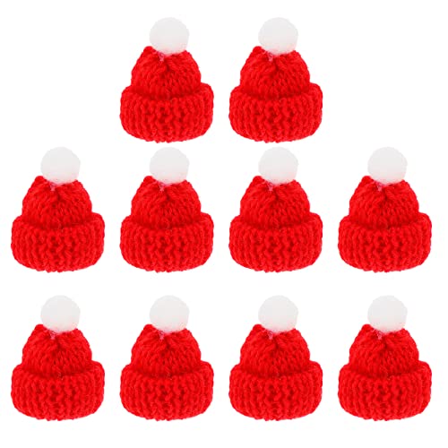 PRETYZOOM 10 Stück Miniatur Strickmützen Lollipop Mütze Lutscher Topper Rot Mini Hut Puppenmütze Puppenhaus Puppenhut Christbaumschmuck DIY Handwerk Schmuck Basteln Schmuckanhänger Zubehör PRETYZOOM 10 Stück Miniatur Strickmützen Lollipop Mütze Lutscher Topper Rot Mini Hut Puppenmütze Puppenhaus Puppenhut Christbaumschmuck DIY Handwerk Schmuck Basteln Schmuckanhänger Zubehör von PRETYZOOM