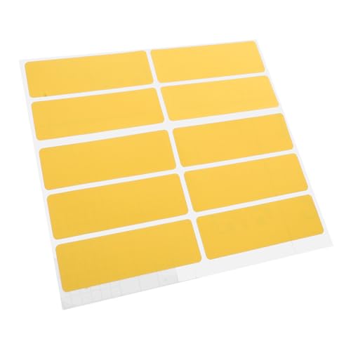 PRETYZOOM 10 Stück Positionierungsaufkleber Standortmarkierungsetiketten Etikettenaufkleber Schreibtischmarkierung Am Arbeitsplatz Standortaufkleber Standortversorgung Gelb Pvc Selbstklebend PRETYZOOM 10 Stück Positionierungsaufkleber Standortmarkierungsetiketten Etikettenaufkleber Schreibtischmarkierung Am Arbeitsplatz Standortaufkleber Standortversorgung Gelb Pvc Selbstklebend von PRETYZOOM