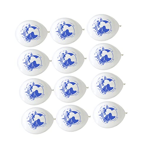 PRETYZOOM 100 Stück 12 Luftballons für Babypartys Ballonaufblasgerät Ballongebläse Ballons für Ballontiere Partyballons ballon set luftballons set Ballondekoration Geburtstagsverzierung Weiß von PRETYZOOM