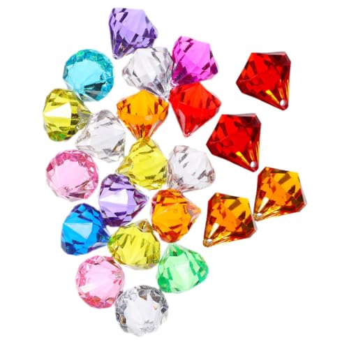 PRETYZOOM 100-teiliges Acryl-edelstein-Set mit Diamant-tauchspielzeug Schatzsuche Juwelenjagd Partygeschenke für Jungen und Mädchen PRETYZOOM 100-teiliges Acryl-edelstein-Set mit Diamant-tauchspielzeug Schatzsuche Juwelenjagd Partygeschenke für Jungen und Mädchen von PRETYZOOM