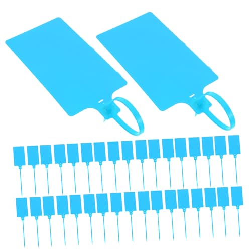 PRETYZOOM 100 Stück Anhänger Zum Aufhängen Schlüssel Etiketten Aufkleber Etikettierungs -tags Gepäck Verpackung Kofferanhänger Ziehen Um Stichworte Kabelanhänger Aus Kunststoff Blue Pp PRETYZOOM 100 Stück Anhänger Zum Aufhängen Schlüssel Etiketten Aufkleber Etikettierungs -tags Gepäck Verpackung Kofferanhänger Ziehen Um Stichworte Kabelanhänger Aus Kunststoff Blue Pp von PRETYZOOM