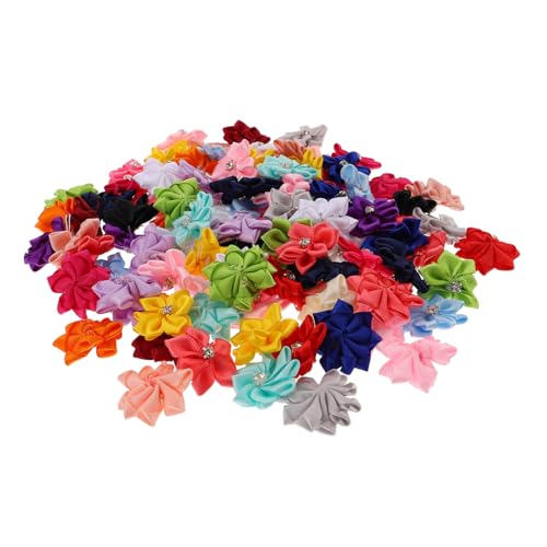 PRETYZOOM 100 Stück Teiliges Polyester Handgenähtes DIY Blumen Applikationen mit Strass Bunte Nähblumen für Pullover Dekoration Kreative Stoffblumen zum Aufnähen Zufällige Farbe PRETYZOOM 100 Stück Teiliges Polyester Handgenähtes DIY Blumen Applikationen mit Strass Bunte Nähblumen für Pullover Dekoration Kreative Stoffblumen zum Aufnähen Zufällige Farbe von PRETYZOOM
