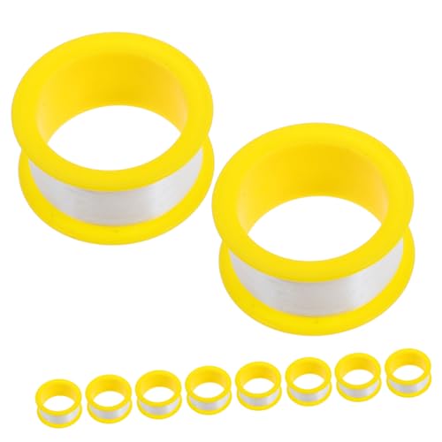PRETYZOOM 100 Stück Wasserfestes Klebeband Klar Schlauchband Duschkopfband Gasband Rohrdichtung Fadenband Klempnerband Für Duschkopf Wasserband Siegelwerkzeug Für Yard-standardband Ptfe von PRETYZOOM