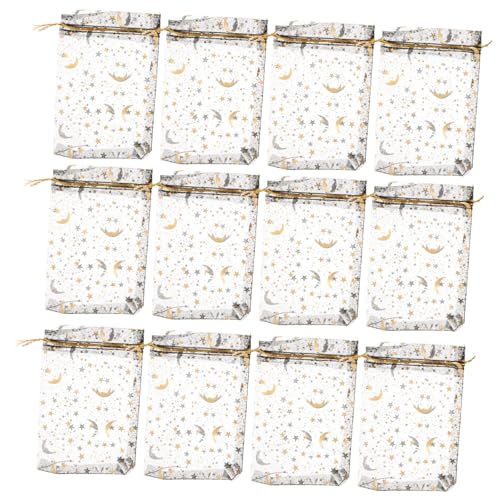 PRETYZOOM 100 Stück Zarte Mesh-organzabeutel, Dekorative Schmuckbeutel, Partybevorzugungsbeutel Mit Kordelzug PRETYZOOM 100 Stück Zarte Mesh-organzabeutel, Dekorative Schmuckbeutel, Partybevorzugungsbeutel Mit Kordelzug von PRETYZOOM