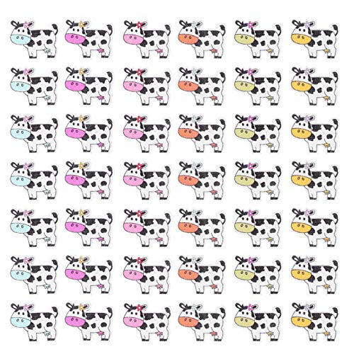 100 Stücke Tiere Knöpfe Holz Kuh Holzknöpfe Kinderknöpfe DIY Holzscheiben Silvester Tischdeko Streudeko Streuteile Konfetti für Kinder Basteln Nähen Scrapbooking 100 Stücke Tiere Knöpfe Holz Kuh Holzknöpfe Kinderknöpfe DIY Holzscheiben Silvester Tischdeko Streudeko Streuteile Konfetti für Kinder Basteln Nähen Scrapbooking von PRETYZOOM