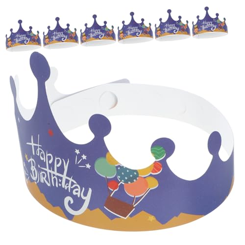 PRETYZOOM Zum Ersten Geburtstag Für Jungen Und Mädchen Hut Papierkrone Für Kleinkinder Jungen Und Mädchen Geburtstagsparty-dekorationen von PRETYZOOM