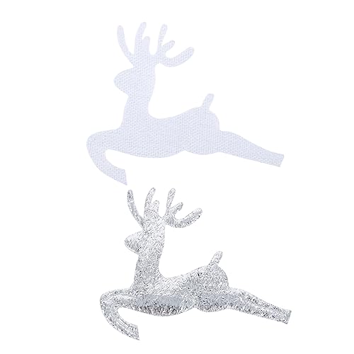 PRETYZOOM Weihnachten Elch Form Dekorative Konfetti 100 Stücke Nicht-woven Elch Geformt Festliche Papier Silber Elch Thema PRETYZOOM Weihnachten Elch Form Dekorative Konfetti 100 Stücke Nicht-woven Elch Geformt Festliche Papier Silber Elch Thema von PRETYZOOM