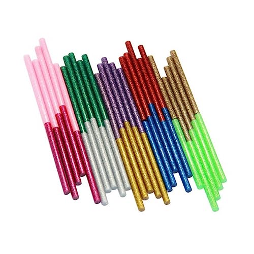 PRETYZOOM 100Stücke Bunte Heißklebestifte Farbige Klebestifte für Heißklebepistole Hochwertige Klebesticks für Bastelprojekte DIY Reparaturen Dekoration PRETYZOOM 100Stücke Bunte Heißklebestifte Farbige Klebestifte für Heißklebepistole Hochwertige Klebesticks für Bastelprojekte DIY Reparaturen Dekoration von PRETYZOOM