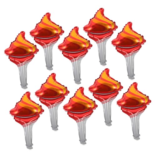 PRETYZOOM 10pcs Sport Themenbedingte Fackelförmige Ballon Aluminium Folie Sportparty Balloons PRETYZOOM 10pcs Sport Themenbedingte Fackelförmige Ballon Aluminium Folie Sportparty Balloons von PRETYZOOM