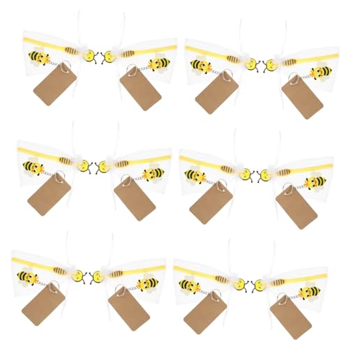 PRETYZOOM 12 Sätze Teiliges Bienen Party Set mit Schlüsselanhängern und Komfortablen Schreibstiften Blanko Etiketten und Organza Beuteln als Mitgebsel für Lehrer Pflegepersonal und Kollegen PRETYZOOM 12 Sätze Teiliges Bienen Party Set mit Schlüsselanhängern und Komfortablen Schreibstiften Blanko Etiketten und Organza Beuteln als Mitgebsel für Lehrer Pflegepersonal und Kollegen von PRETYZOOM