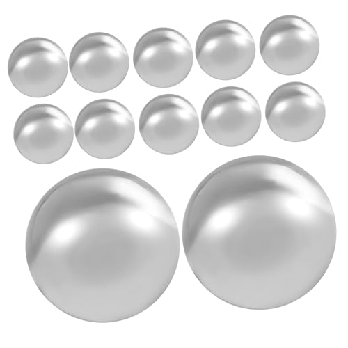 PRETYZOOM 12 Stück Fahrrad Kugellager Ball massive Metallperlen lose Lagerkugeln Stahlkugeln Lagerkugeln aus Stahl Metallkugeln Kugellager für Fahrräder runde Stahlkugel Edelstahl 316 Silber PRETYZOOM 12 Stück Fahrrad Kugellager Ball massive Metallperlen lose Lagerkugeln Stahlkugeln Lagerkugeln aus Stahl Metallkugeln Kugellager für Fahrräder runde Stahlkugel Edelstahl 316 Silber von PRETYZOOM
