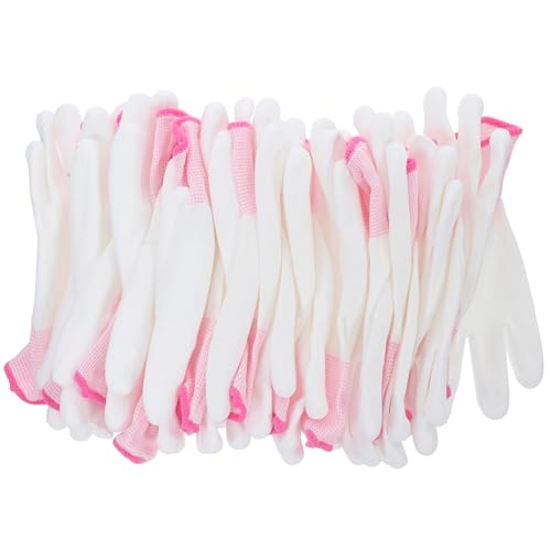 PRETYZOOM 12 Stück Handschuhe für Strickmaschinen Mechaniker Finger Schwarz schwer Pflicht Elektriker bauhandschuhe Quilthandschuhe für Quilterinnen Inspektionshandschuhe Polyester Rosa PRETYZOOM 12 Stück Handschuhe für Strickmaschinen Mechaniker Finger Schwarz schwer Pflicht Elektriker bauhandschuhe Quilthandschuhe für Quilterinnen Inspektionshandschuhe Polyester Rosa von PRETYZOOM