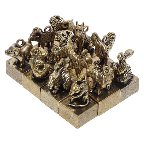 PRETYZOOM 12 Stück Sternzeichen Ornamente Dekorative Tierkreisstatue Sternzeichen-Handwerk Dekoration Sternzeichen Handwerk Tierkreishandwerk Für Die Dekoration Süße Figuren Golden Messing PRETYZOOM 12 Stück Sternzeichen Ornamente Dekorative Tierkreisstatue Sternzeichen-Handwerk Dekoration Sternzeichen Handwerk Tierkreishandwerk Für Die Dekoration Süße Figuren Golden Messing von PRETYZOOM