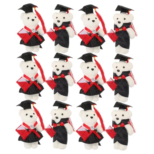 PRETYZOOM 12St Absolventen Doktorand abschluss Graduierungs Bär für Blumenstrauß Mini Abschluss Strauß Bär Graduierung Bärenstrauß Dekoration dekorative Bärenzubehör Plüsch PRETYZOOM 12St Absolventen Doktorand abschluss Graduierungs Bär für Blumenstrauß Mini Abschluss Strauß Bär Graduierung Bärenstrauß Dekoration dekorative Bärenzubehör Plüsch von PRETYZOOM