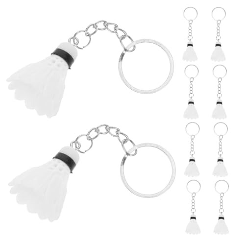 PRETYZOOM 12Stücke Süße Shuttlecock Anhänger für Rucksäcke Schlüssel und Handtaschen Lustige Sportaccessoires für Partys und PRETYZOOM 12Stücke Süße Shuttlecock Anhänger für Rucksäcke Schlüssel und Handtaschen Lustige Sportaccessoires für Partys und von PRETYZOOM