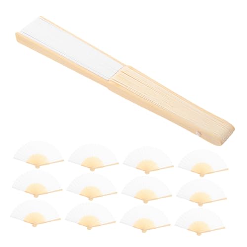 PRETYZOOM 15 Stück Teiliges Weiße Faltbare Papier Handfächer aus Leichte Diy Blanko Fächer für Kreative Gestaltung Handlich für Hochzeit Party und Heimdekoration PRETYZOOM 15 Stück Teiliges Weiße Faltbare Papier Handfächer aus Leichte Diy Blanko Fächer für Kreative Gestaltung Handlich für Hochzeit Party und Heimdekoration von PRETYZOOM