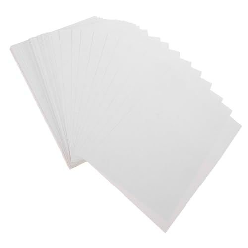 PRETYZOOM 150 Stück Druckeretiketten adressetiketten aufkleber Das Lageretikett Büroetiketten schreibutensilien Kindertagesstättenetiketten Verpackungsetiketten für Umzugskartons Papier Weiß von PRETYZOOM