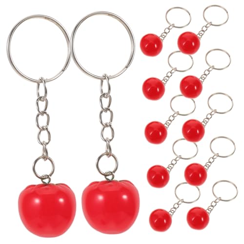 PRETYZOOM 16 Stück Teiliges Kunstharz Tomaten Schlüsselanhänger Lebensecht Langlebig Bunte Gemüseform als Partygeschenk und Taschenanhänger für Schlüsselorganisation PRETYZOOM 16 Stück Teiliges Kunstharz Tomaten Schlüsselanhänger Lebensecht Langlebig Bunte Gemüseform als Partygeschenk und Taschenanhänger für Schlüsselorganisation von PRETYZOOM