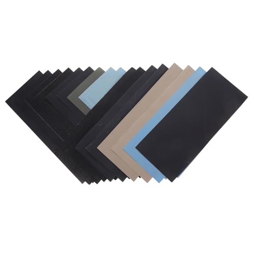 PRETYZOOM 18 Blatt Wasserschleifpapier nassschleifpapier polieren Schleifpapier für Metallbearbeitung Grobschleifpapier Schleifpapier mit hoher Körnung Auto Schleifpapier Sandpapier Grey PRETYZOOM 18 Blatt Wasserschleifpapier nassschleifpapier polieren Schleifpapier für Metallbearbeitung Grobschleifpapier Schleifpapier mit hoher Körnung Auto Schleifpapier Sandpapier Grey von PRETYZOOM