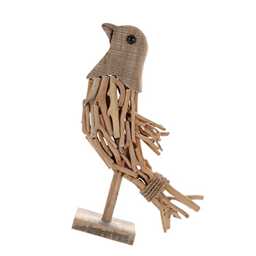 PRETYZOOM Elegantes Vogelornament Aus Holz Für Die Schreibtischdekoration Zu Hause PRETYZOOM Elegantes Vogelornament Aus Holz Für Die Schreibtischdekoration Zu Hause von PRETYZOOM