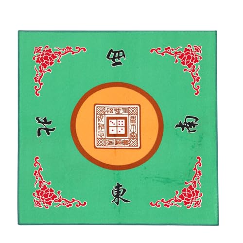 PRETYZOOM 1stk Mahjong-tischdecke Paigow Tischdecke Aus Gummiflanell Mahjong-tischunterlage Spieltischläufer Gow-Tisch Schreibtisch X31 Zusammengesetztes Wildleder Quadratische Tischdecke von PRETYZOOM