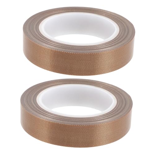 PRETYZOOM 2 Rollen Teflonband Vakuumierband Ptfe-bänder Ersatz Des Dichtungsbandes Dichtband Ptfe-band Für Vakuumierer Klebeband Für Vakuumierer Handsiegelband Dichtungsband Für Vakuumierer von PRETYZOOM