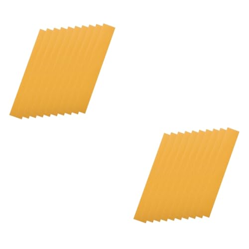 PRETYZOOM 2 Sätze Doppelseitiges Klebeband Einseitig Handwerk Beidseitig Streifen Werkzeug Starkes Doppelseitiges Band Doppelseitig Klebrig Pvc Yellow 10 Stück * 2 PRETYZOOM 2 Sätze Doppelseitiges Klebeband Einseitig Handwerk Beidseitig Streifen Werkzeug Starkes Doppelseitiges Band Doppelseitig Klebrig Pvc Yellow 10 Stück * 2 von PRETYZOOM