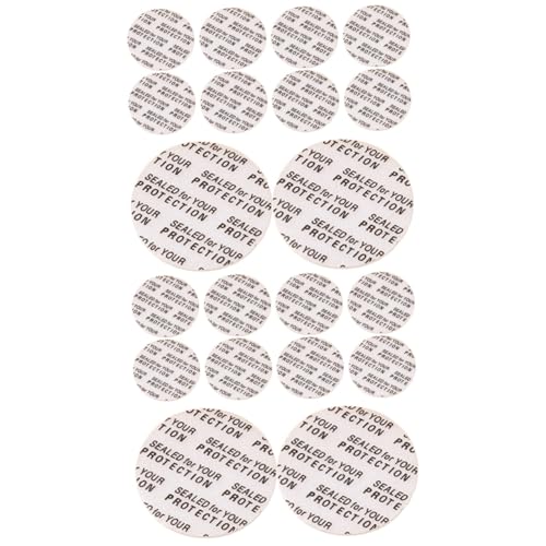 PRETYZOOM 2 Sätze Flaschenversiegelung Selbstklebende Dichtungen Für Flaschen Gläser Einmachbehälter Druckempfindliche Gasket Für Zuverlässige Abdichtung Zur Frischhaltung Von 300 Stück * 2 von PRETYZOOM