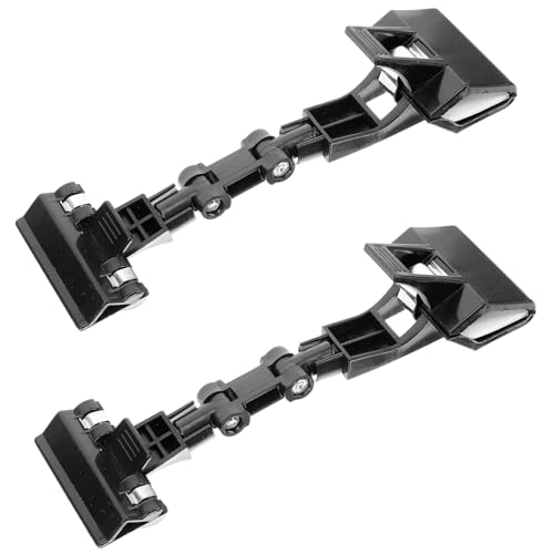 PRETYZOOM 2 Stck Drehbarer Preisetikettenhalter Flexibler Clip für Preisschilder Praktischer Ständer für Einzelhandel und Supermärkte Schwarz Einfach zu Verwenden von PRETYZOOM