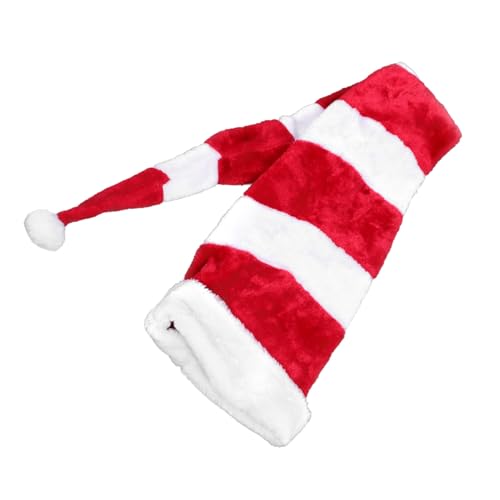 PRETYZOOM 2 Stk Weihnachtsmütze weihnachtsdeko mütze mit wärmefunktion Weihnachtsmann-Kostüm Kostüme für Erwachsene Hüte Dekor Partyhut Weihnachtsplüschmütze Erwachsener schmücken Kleidung von PRETYZOOM