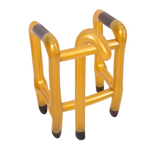 PRETYZOOM 2 Stück Aufblasbare Gehhilfe Lustige Kostüm Accessoires für Halloween und Partys Goldene Inflatable Crutches für Bühnenaufführungen und Geburtstagsfeiern PRETYZOOM 2 Stück Aufblasbare Gehhilfe Lustige Kostüm Accessoires für Halloween und Partys Goldene Inflatable Crutches für Bühnenaufführungen und Geburtstagsfeiern von PRETYZOOM