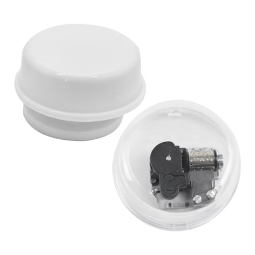 PRETYZOOM 2 Stück Diy Spieluhr Basis mit Aufziehmechanismus Transparente Tonbasis für Handgefertigte Musikboxen Stabile Drehbasis für Kreative Bastelprojekte und Besondere Anlässe PRETYZOOM 2 Stück Diy Spieluhr Basis mit Aufziehmechanismus Transparente Tonbasis für Handgefertigte Musikboxen Stabile Drehbasis für Kreative Bastelprojekte und Besondere Anlässe von PRETYZOOM