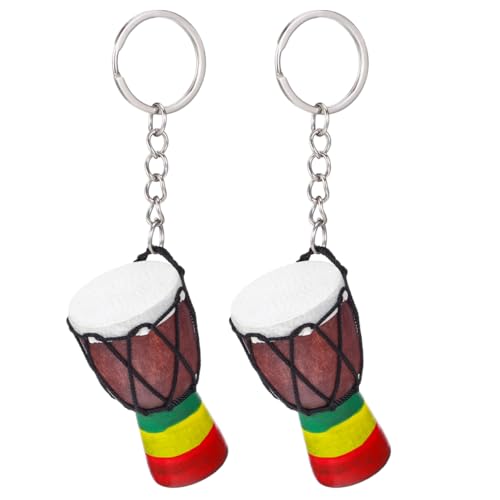 PRETYZOOM 2 Stück Djembe Schlüsselanhänger Schlüsselanhänger Coole Schlüsselanhänger Rucksack Schlüsselanhänger Schlüsselanhänger Hängedekor Schlagzeuger Schlüsselanhänger PRETYZOOM 2 Stück Djembe Schlüsselanhänger Schlüsselanhänger Coole Schlüsselanhänger Rucksack Schlüsselanhänger Schlüsselanhänger Hängedekor Schlagzeuger Schlüsselanhänger von PRETYZOOM