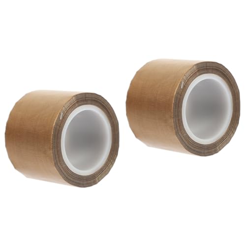 PRETYZOOM 2 Stück Hitzebeständiges Klebeband Ptfe Tape für Sublimation Selbstklebend Hohe Temperaturbeständigkeit für Elektronik und Versiegelungsmaschinen von PRETYZOOM