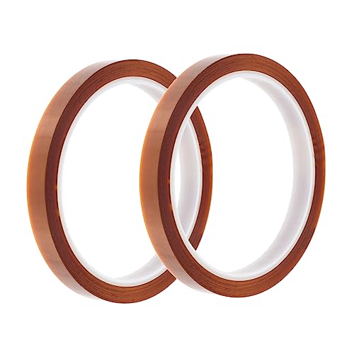 PRETYZOOM 2 Stück Hochtemperaturbeständiges Klebeband Isolierband Thermotransferband Multifunktions Wärmeband Hochtemperaturband Thermoband Isolierband Elektrisches Kieselgel PRETYZOOM 2 Stück Hochtemperaturbeständiges Klebeband Isolierband Thermotransferband Multifunktions Wärmeband Hochtemperaturband Thermoband Isolierband Elektrisches Kieselgel von PRETYZOOM