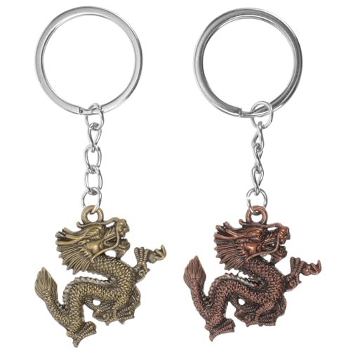 PRETYZOOM 2 Stück Karabiner Schlüsselband Drachen Schlüsselring Freundschaftsarmband Set Autozubehör Drachen Schlüsselanhänger Anhänger Drachen Schlüsselanhänger Ornament Hängende PRETYZOOM 2 Stück Karabiner Schlüsselband Drachen Schlüsselring Freundschaftsarmband Set Autozubehör Drachen Schlüsselanhänger Anhänger Drachen Schlüsselanhänger Ornament Hängende von PRETYZOOM