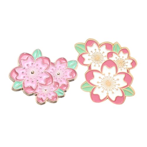 PRETYZOOM 2 Stück Kirschblüten-Broschen Im Japanischen Stil Süße Dekorative Anstecker Anstecknadeln Für Frauen Anstecker Für Kleidung PRETYZOOM 2 Stück Kirschblüten-Broschen Im Japanischen Stil Süße Dekorative Anstecker Anstecknadeln Für Frauen Anstecker Für Kleidung von PRETYZOOM