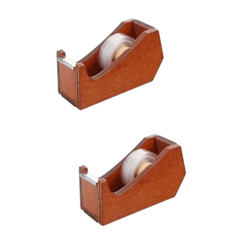 PRETYZOOM 2 Stück Klebebandspender Für Das Amt Usb Schreibtisch Verpackung Büro Klebebandspender Nachfüllen Bandschneider Tragbarer Klebebandspender Werkzeuge Zum Schneiden Von Bändern Holz PRETYZOOM 2 Stück Klebebandspender Für Das Amt Usb Schreibtisch Verpackung Büro Klebebandspender Nachfüllen Bandschneider Tragbarer Klebebandspender Werkzeuge Zum Schneiden Von Bändern Holz von PRETYZOOM