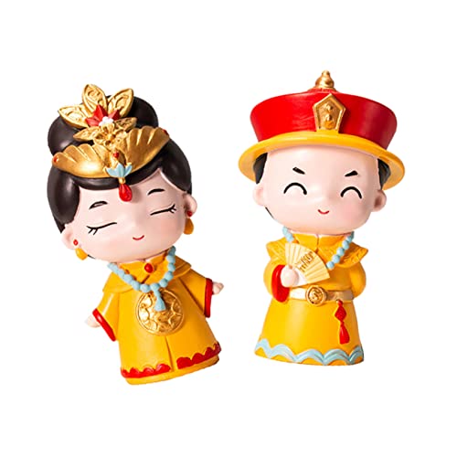 PRETYZOOM 2 Stück Teiliges Chinesisches Hofstil Resin Deko für Geburtstagstorten Langlebige Miniatur Ornamente als Cake Topper und Stilvolle Wohnaccessoires PRETYZOOM 2 Stück Teiliges Chinesisches Hofstil Resin Deko für Geburtstagstorten Langlebige Miniatur Ornamente als Cake Topper und Stilvolle Wohnaccessoires von PRETYZOOM