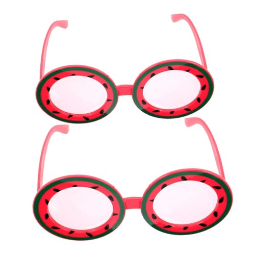 PRETYZOOM 2 Stück Wassermelonengläser Trendy Fälschung retro runden funky Brillen im hawaiianischen Stil Brille Foto-Requisite Brille für Strandpool Party Dekoration Neuheit Sonnenbrille Stk PRETYZOOM 2 Stück Wassermelonengläser Trendy Fälschung retro runden funky Brillen im hawaiianischen Stil Brille Foto-Requisite Brille für Strandpool Party Dekoration Neuheit Sonnenbrille Stk von PRETYZOOM