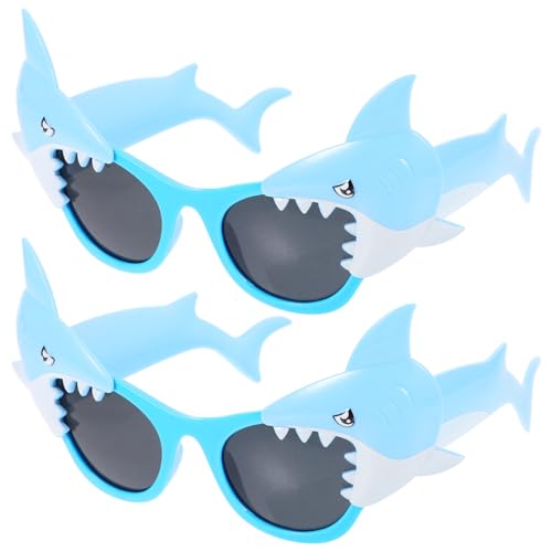 PRETYZOOM 2 Stücke Weihnachten Brille Hai Form Halloween Partybrillen Geburtstag Spaßbrille Lustige Xmas Foto Requisiten Verkleidung für Kinder Erwachsene Kostüm PRETYZOOM 2 Stücke Weihnachten Brille Hai Form Halloween Partybrillen Geburtstag Spaßbrille Lustige Xmas Foto Requisiten Verkleidung für Kinder Erwachsene Kostüm von PRETYZOOM