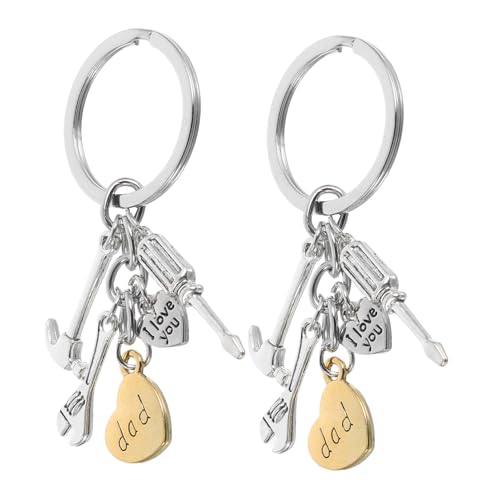 PRETYZOOM Schlüsselanhänger Set Für Papa Mit Werkzeug Personalisierter Gravur Hochzeit Papa PRETYZOOM Schlüsselanhänger Set Für Papa Mit Werkzeug Personalisierter Gravur Hochzeit Papa von PRETYZOOM