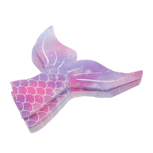 PRETYZOOM 20 Blatt Meerjungfrau Serviette Strandservietten meerjungfrau geburtstagsdekoration Geburtstagsdekorationen am Strand Sea Animal Servietten Strandpartydekorationen Papier Violett PRETYZOOM 20 Blatt Meerjungfrau Serviette Strandservietten meerjungfrau geburtstagsdekoration Geburtstagsdekorationen am Strand Sea Animal Servietten Strandpartydekorationen Papier Violett von PRETYZOOM