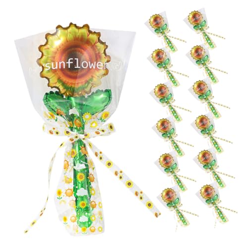 PRETYZOOM 20 Stück Handliche Sonnenblumen Folienballons Schnelle Dekoration für Shower Sommerparty Hochzeit Einsetzbare Party-accessoires PRETYZOOM 20 Stück Handliche Sonnenblumen Folienballons Schnelle Dekoration für Shower Sommerparty Hochzeit Einsetzbare Party-accessoires von PRETYZOOM