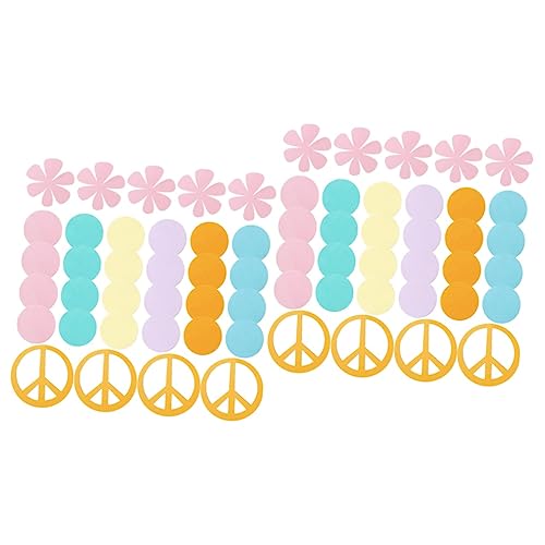 PRETYZOOM 200 Stk Papier werfen Hippie-Dekorationen mesa de Peace-Zeichen- Papierstreuung Hochzeitspapierfetzen Esstisch schmücken Banketttisch Verbreitung Baby Stück Papier Papierstau PRETYZOOM 200 Stk Papier werfen Hippie-Dekorationen mesa de Peace-Zeichen- Papierstreuung Hochzeitspapierfetzen Esstisch schmücken Banketttisch Verbreitung Baby Stück Papier Papierstau von PRETYZOOM